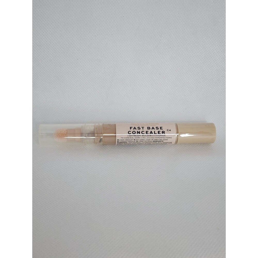 REVOLUTION Fast Base Concealer Lightweight Buildable Coverage Contour (C4 or C5)